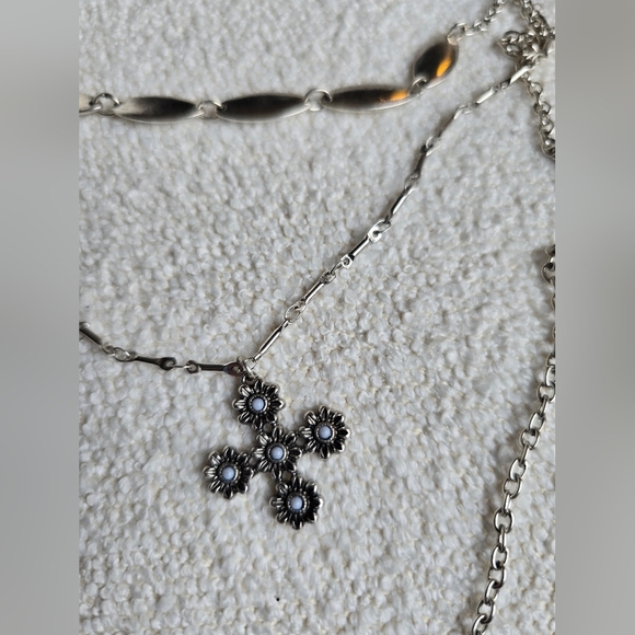 Free People Silver and Turquoise Necklace - Picture 9 of 12